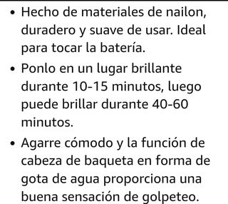 Baquetas fluorescentes, 5A