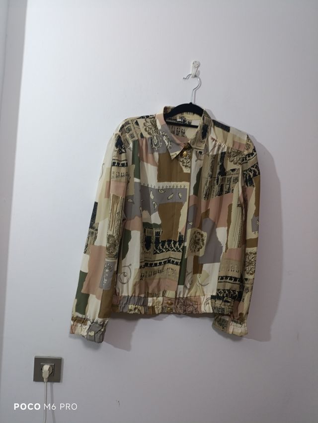 Blusa informal estampada