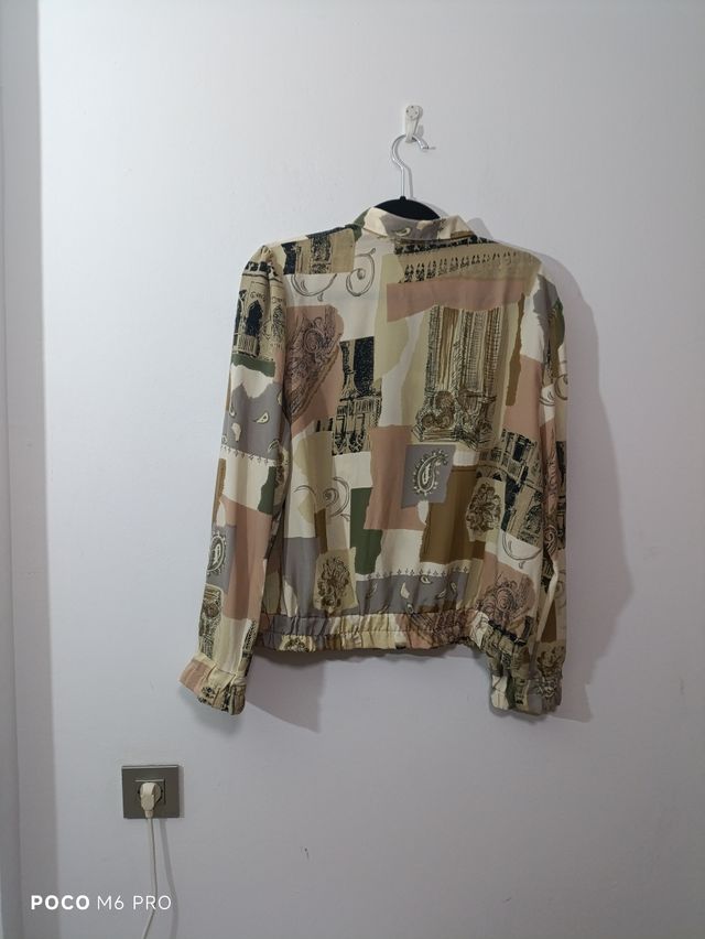 Blusa informal estampada