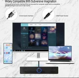 Barra de sonido, USB