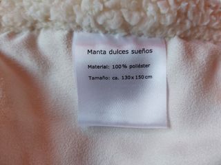 Manta muy suave 130x150