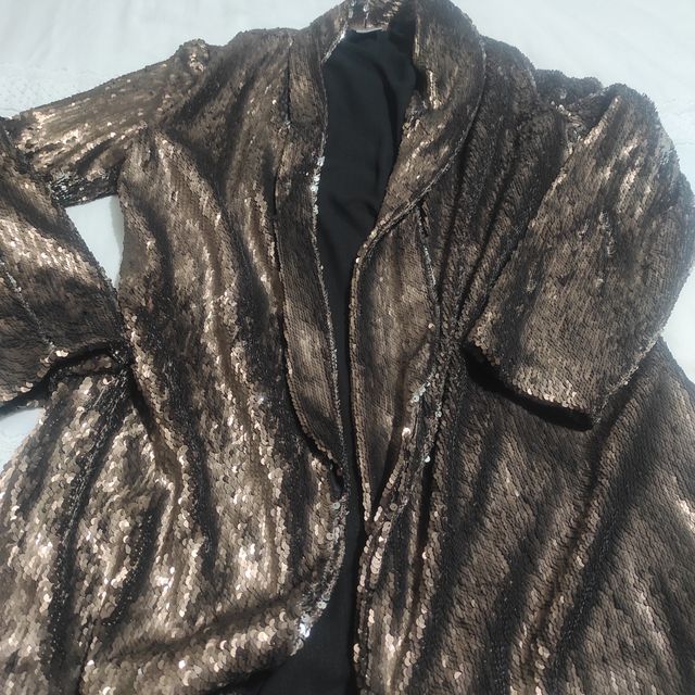 Blazer lentejuelas