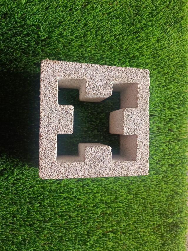 Celosía prefabricada blanca