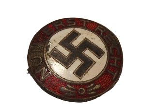 Rara Medalla alemana NSDAP Alemania III REICH 1939