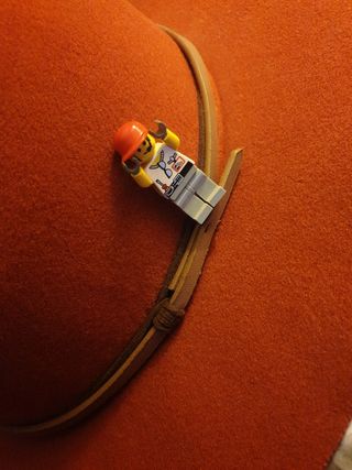 Sombrero fedora Rojo Gémo unisex Poliéster