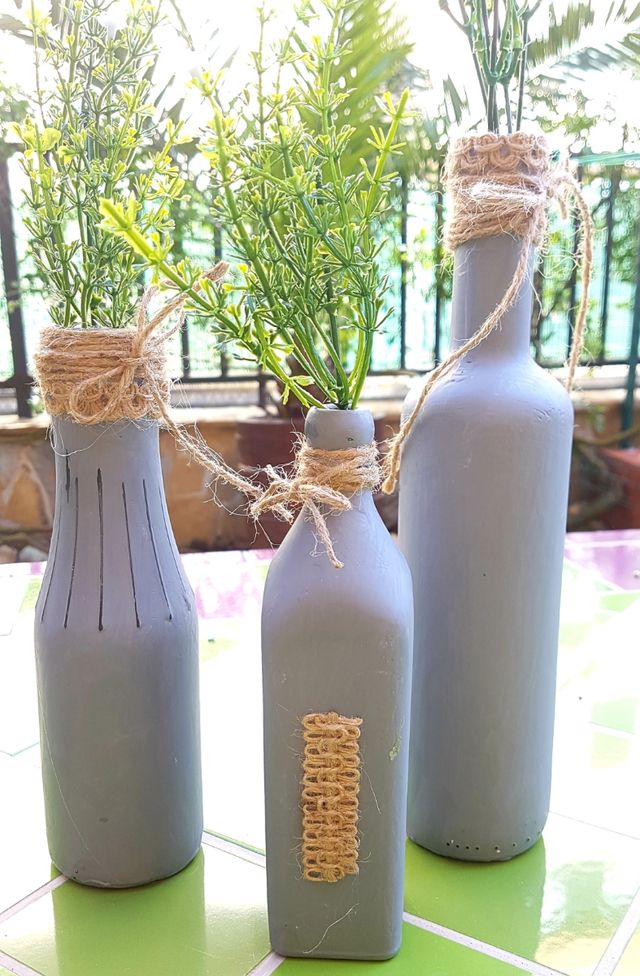 Jarrones NUEVOS lote 3