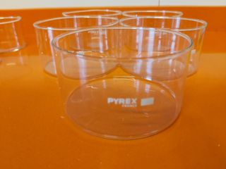 12 moldes de cristal Pyrex