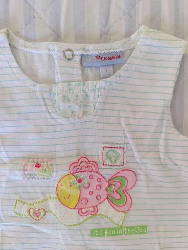 Lote conjuntos vestidos bebé