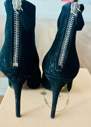 PRADA ankle boots leopard 