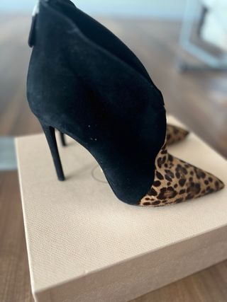 PRADA ankle boots leopard 