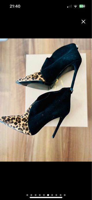PRADA ankle boots leopard 