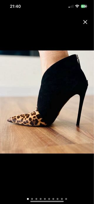PRADA ankle boots leopard 
