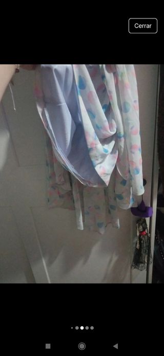 Vestido Bershka asimétrico fiesta 