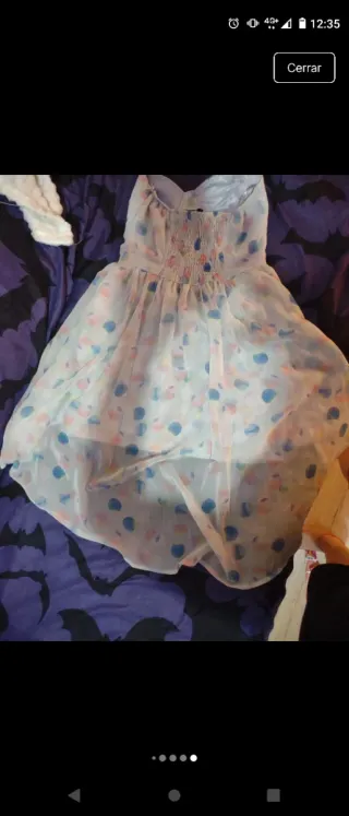 Vestido Bershka asimétrico fiesta