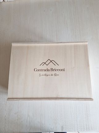 Scatola in Legno Contrada Bricconi
