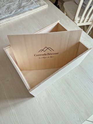 Scatola in Legno Contrada Bricconi