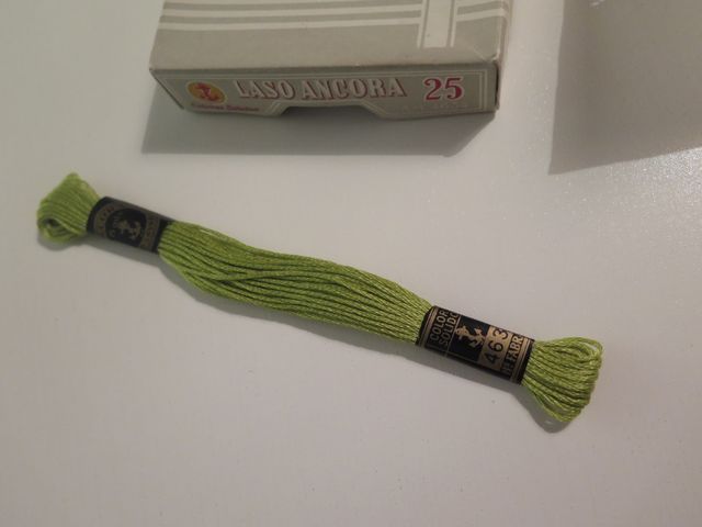 22 madejas de hilo "Fabra y Coats"