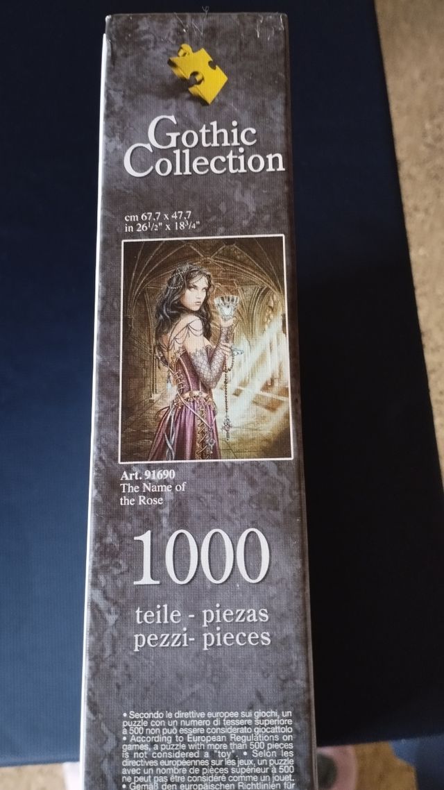 PUZZLE GÓTICO 1000 PIEZAS