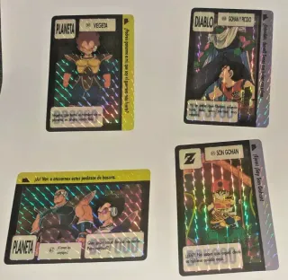 1 Mazzo 200 Carte anime Dragon Ball Z cardass 1993
