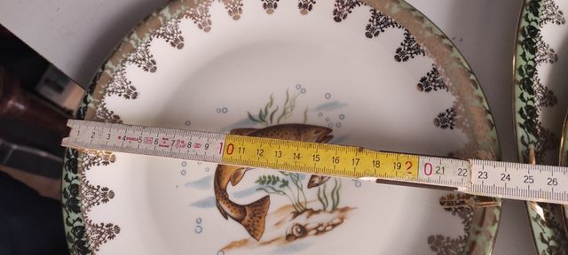 Servizio portata pesce