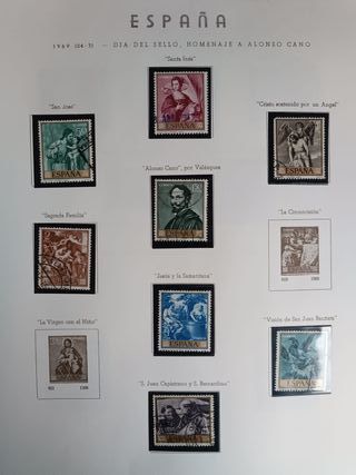 Colección de sellos de España desde 1975