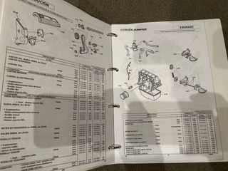 CITROEN JUMPER 2.5 2.8 CATALOGO DE PIEZAS TIEMPOS