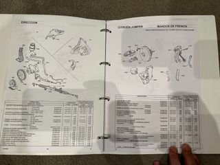 CITROEN JUMPER 2.5 2.8 CATALOGO DE PIEZAS TIEMPOS