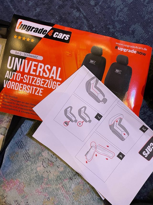 Fundas asiento delantero universal