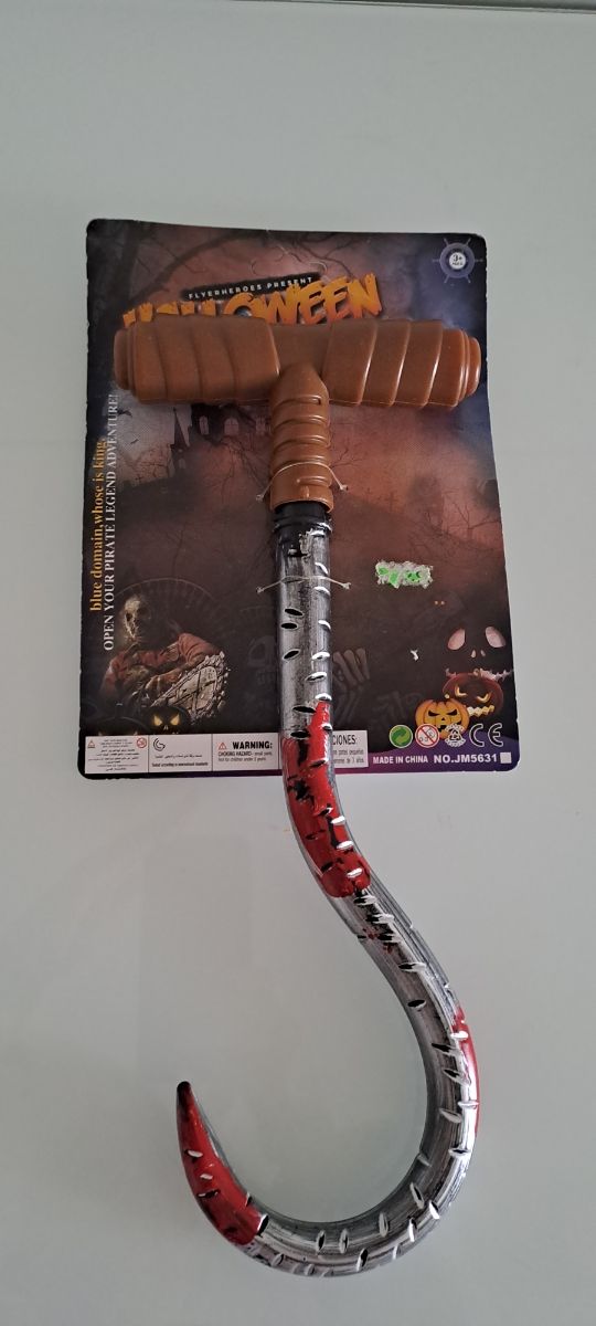 Garfio para disfraz de pirata