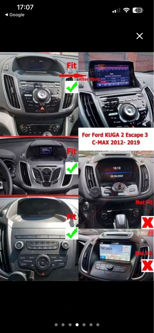 Radio pantalla FORD KUGA 2012-2017
