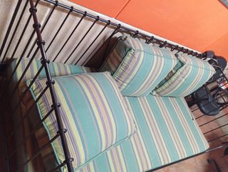 Diván cama de forja 