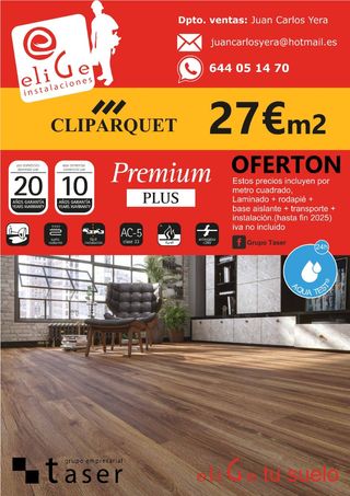 Suelo de tarima y vinilos