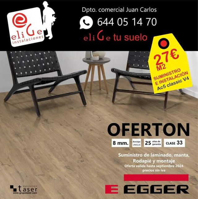 Suelo de tarima y vinilos 