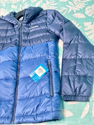 Abrigo plumas COLUMBIA nuevo talla s