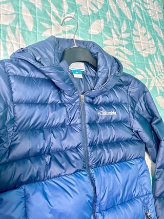 Abrigo plumas COLUMBIA nuevo talla s