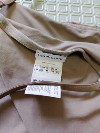 Corpetto intimissimi colore bronzo tg M