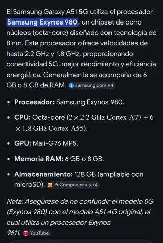 GALAXY A51 5G