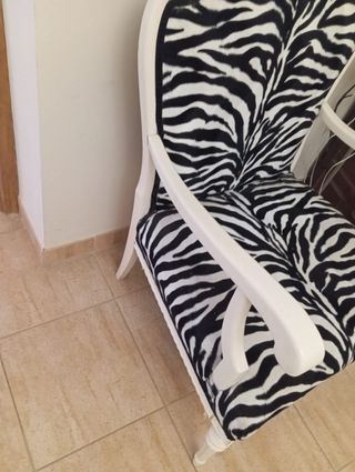 Sillón madera maciza