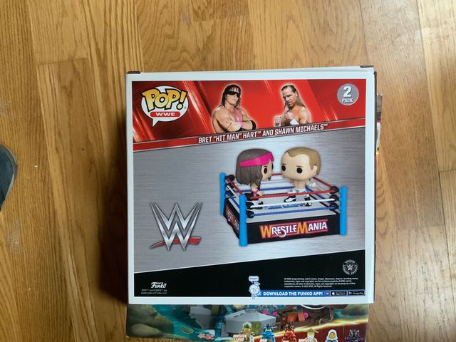 Funko pop Bret Hit Man vs Shawn Michaels