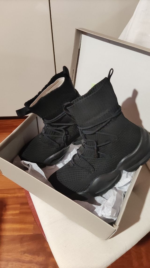 Stivaletti donna in tela elasticizzata 