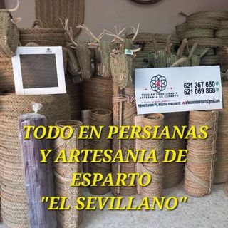 ESTERONES DE ESPARTO DE CALIDAD  "EL SEVILLANO"