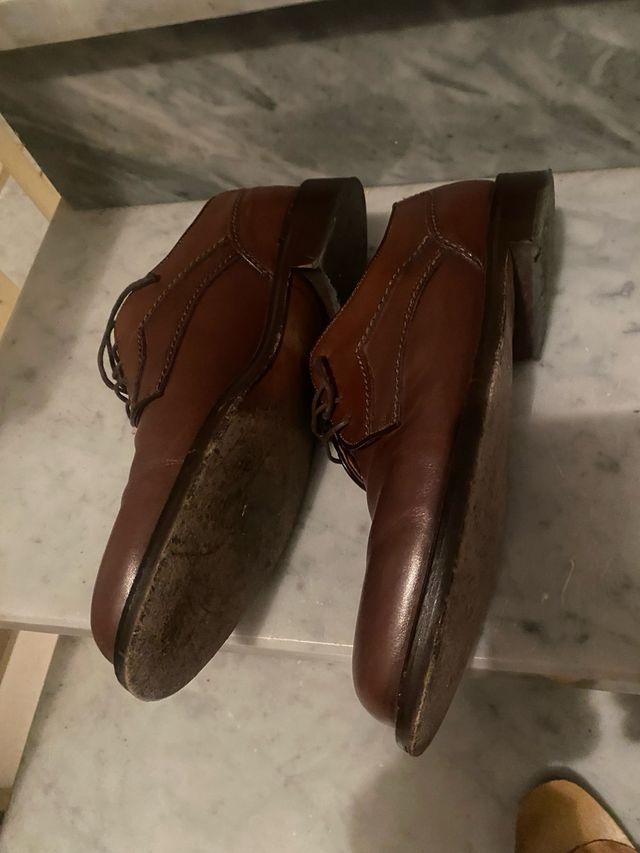 Scarpe in suola e pelle