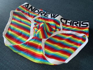 Calzoncillo slip Andrew Christian M arcoiris