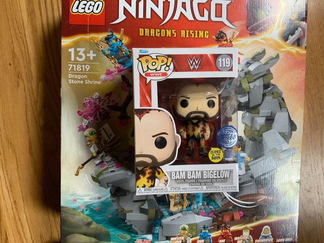 Funko pop Bam bam Bigelow 119 wwe
