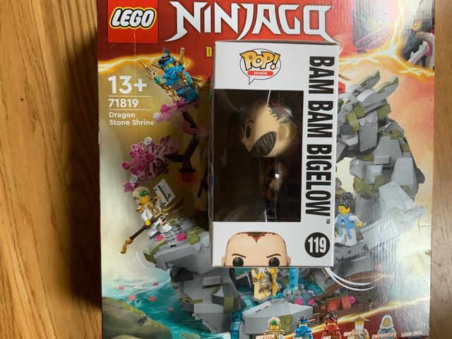 Funko pop Bam bam Bigelow 119 wwe