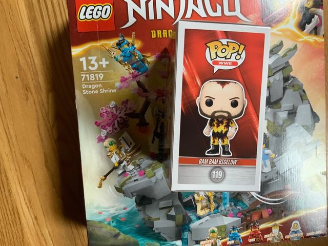 Funko pop Bam bam Bigelow 119 wwe