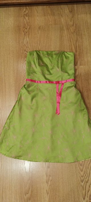 Vestido corto, comunión, fiesta, madrina