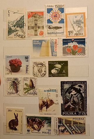 Francobolli Polonia misti - Sellos