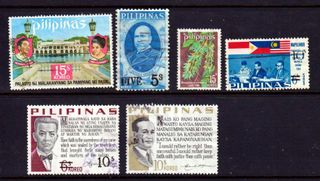 6 FRANCOBOLLI FILIPPINE USATI