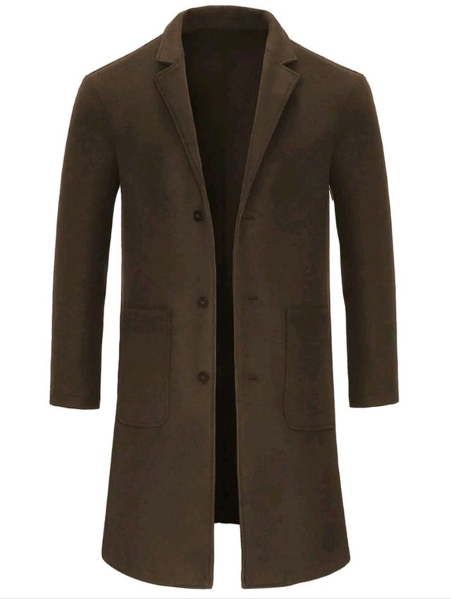 Giacca invernale uomo marrone 